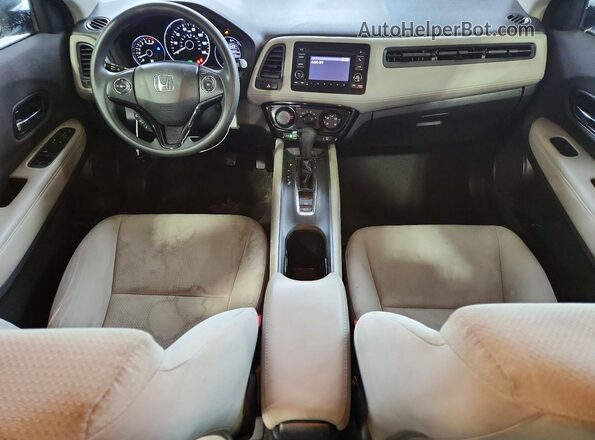 3CZRU6H36MM739786 2021 HONDA HR-V Silver Dashboard view