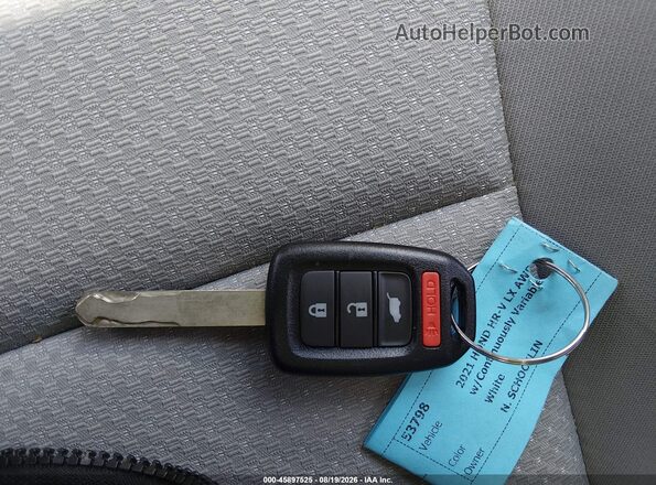 3CZRU6H36MM743675 2021 HONDA HR-V Белый Вид панели приборов