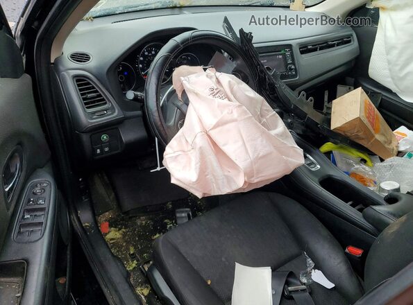 3CZRU6H37JG710162 2018 HONDA HR-V Black Вид панелі приладів
