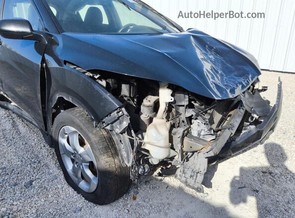 3CZRU6H37JM703889 2018 HONDA HR-V Black Սալոնի 360 աստիճան տեսք