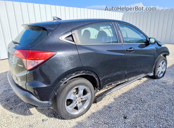 3CZRU6H37JM703889 2018 HONDA HR-V Black Հետևի աջ