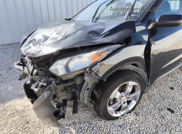 3CZRU6H37JM703889 2018 HONDA HR-V Black VIN կոդի պիտակի տեսք