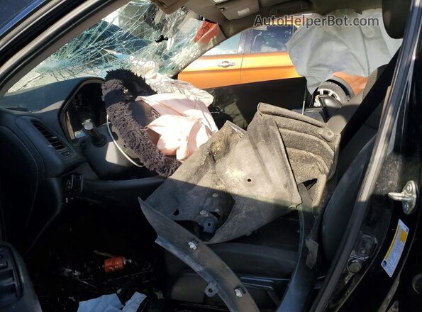 3CZRU6H37KG703729 2019 HONDA HR-V Черный Вид салона спереди