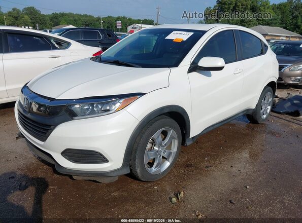 3CZRU6H37KM704963 2019 HONDA HR-V White Przód lewy
