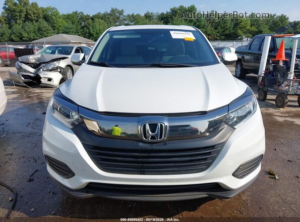 3CZRU6H37KM704963 2019 HONDA HR-V White Widok wnętrza z tyłu