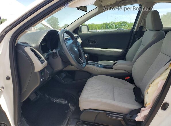 3CZRU6H37LM700137 2020 HONDA HR-V White Front interior view