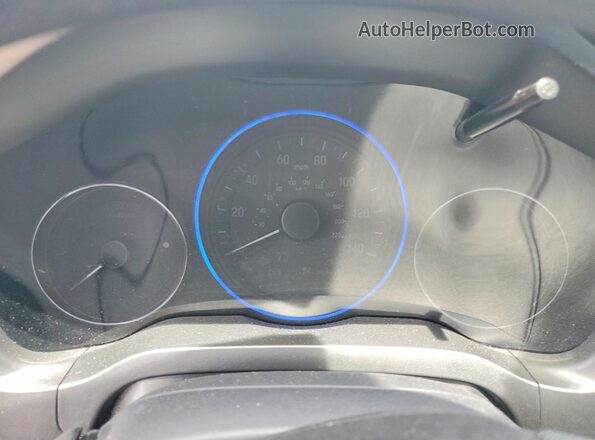 3CZRU6H37LM700137 2020 HONDA HR-V White Instrument cluster view