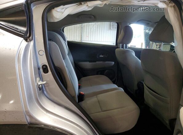 3CZRU6H37NM739412 2022 HONDA HR-V Silver უკანა სალონის ხედი