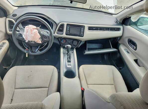 3CZRU6H38GM712982 2016 HONDA HR-V Silver წინა პანელის ხედი