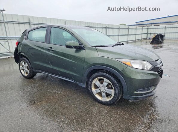3CZRU6H38JG701535 2018 HONDA HR-V Green Przód prawy