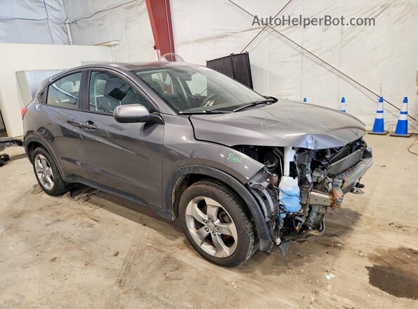 3CZRU6H38JM717350 2018 HONDA HR-V Gray Front right