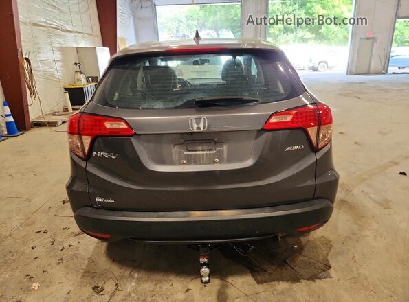 3CZRU6H38JM717350 2018 HONDA HR-V Gray Rear view