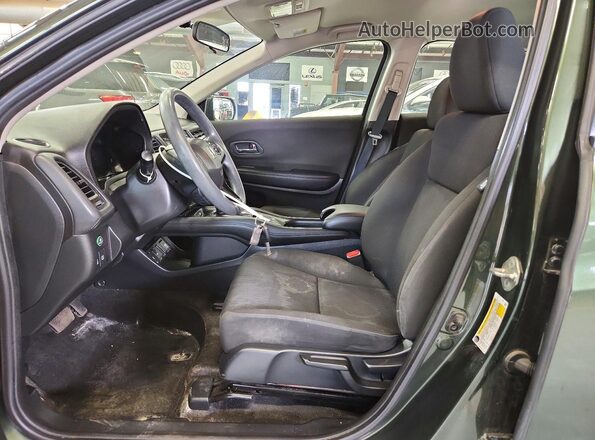 3CZRU6H38JM720913 2018 HONDA HR-V Green Widok wnętrza z przodu