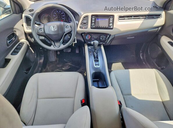 3CZRU6H38KG703352 2019 HONDA HR-V Silver Вид щитка приладів