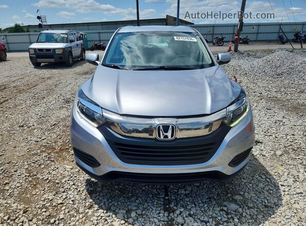 3CZRU6H38KG703352 2019 HONDA HR-V Silver Вид ззаду