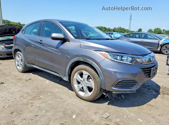 3CZRU6H38KG732186 2019 HONDA HR-V Gray Przód prawy
