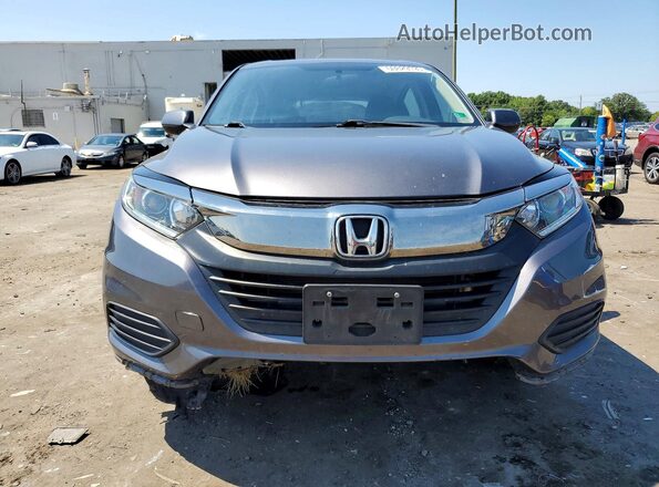 3CZRU6H38KG732186 2019 HONDA HR-V Gray Widok z przodu