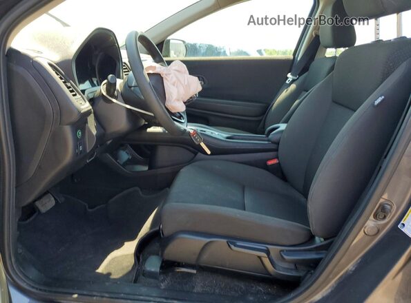 3CZRU6H38KG732186 2019 HONDA HR-V Gray Widok wnętrza z przodu