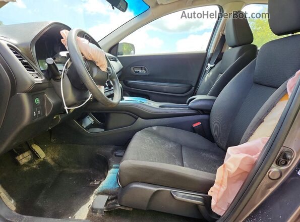 3CZRU6H38MM703081 2021 HONDA HR-V Gray Вид салону спереду