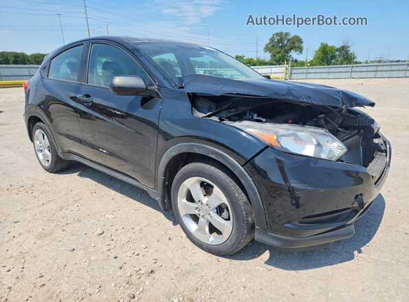 3CZRU6H39GM721996 2016 HONDA HR-V Black წინა მარჯვენა