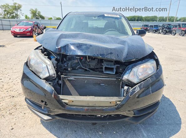 3CZRU6H39GM721996 2016 HONDA HR-V Black წინა ხედი