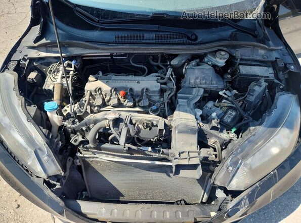 3CZRU6H39GM721996 2016 HONDA HR-V Black უკანა სალონის ხედი