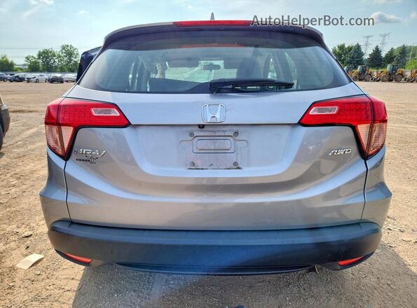 3CZRU6H39JG703147 2018 HONDA HR-V Silver Հետևի տեսք