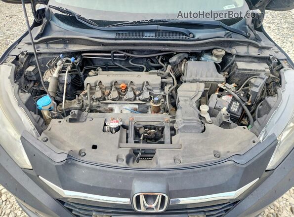 3CZRU6H39JM714411 2018 HONDA HR-V Black ძრავის განყოფილების ხედი