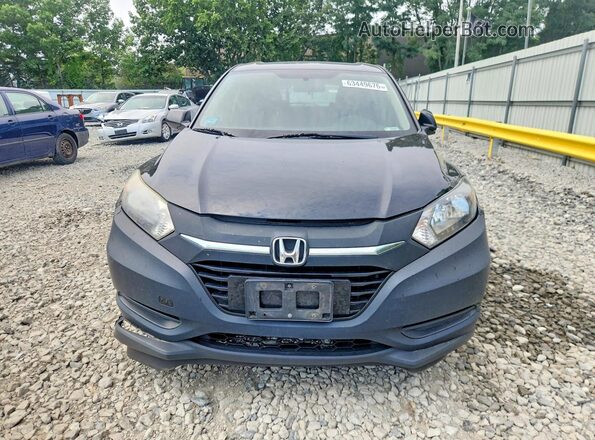 3CZRU6H39JM714411 2018 HONDA HR-V Black წინა ხედი