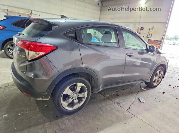 3CZRU6H39KG724663 2019 HONDA HR-V Gray Trasero derecho