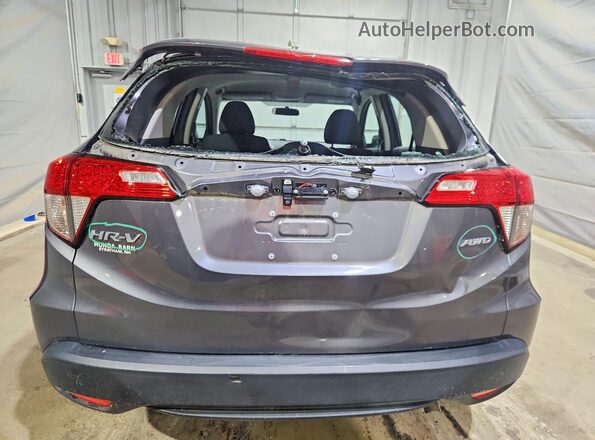 3CZRU6H39MM721489 2021 HONDA HR-V Gray Հետևի տեսք