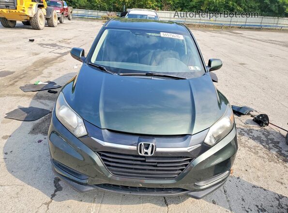 3CZRU6H3XJG709166 2018 HONDA HR-V Green წინა სალონის ხედი