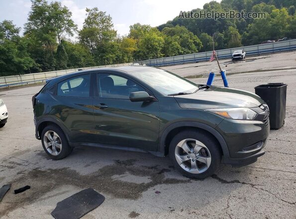 3CZRU6H3XJG709166 2018 HONDA HR-V Green უკანა ხედი