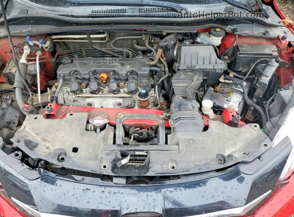 3CZRU6H3XJM706267 2018 HONDA HR-V Red Vista interior trasera