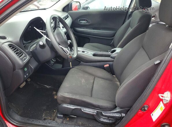3CZRU6H3XJM706267 2018 HONDA HR-V Red Vista interior delantera