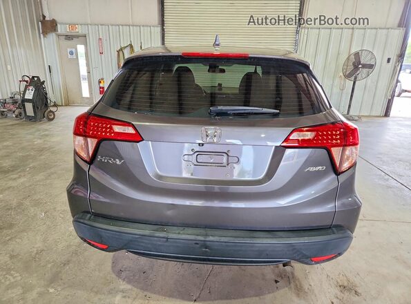 3CZRU6H3XJM710609 2018 HONDA HR-V Gray უკანა ხედი