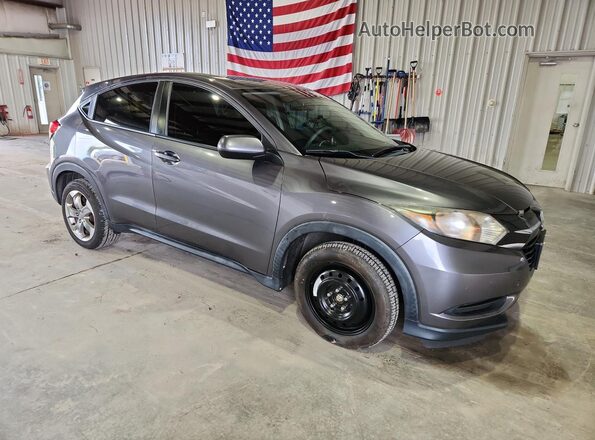 3CZRU6H3XJM710609 2018 HONDA HR-V Gray 
