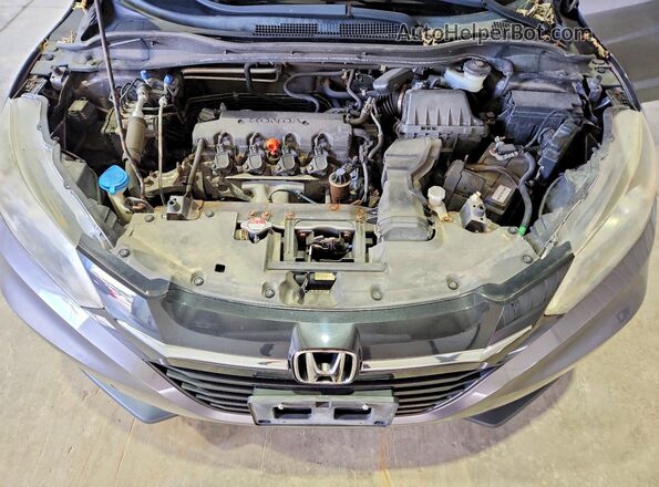 3CZRU6H3XJM710609 2018 HONDA HR-V Gray ძრავის განყოფილების ხედი