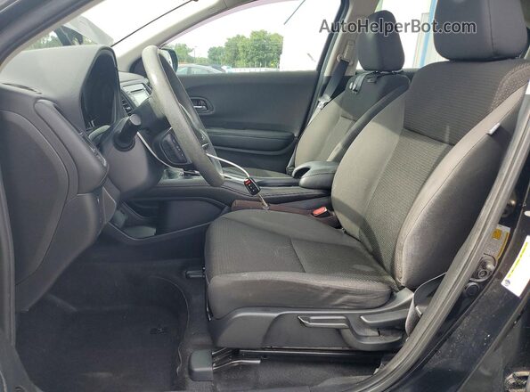 3CZRU6H3XKG734862 2019 HONDA HR-V Black Вид салону спереду