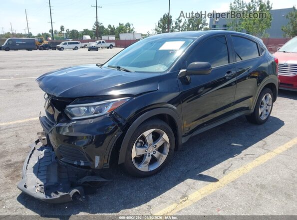 3CZRU6H3XLM722424 2020 HONDA HR-V Black Vista tres cuartos delantera izquierda