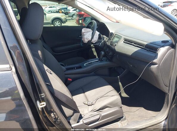 3CZRU6H3XLM722424 2020 HONDA HR-V Black Vista interior delantera