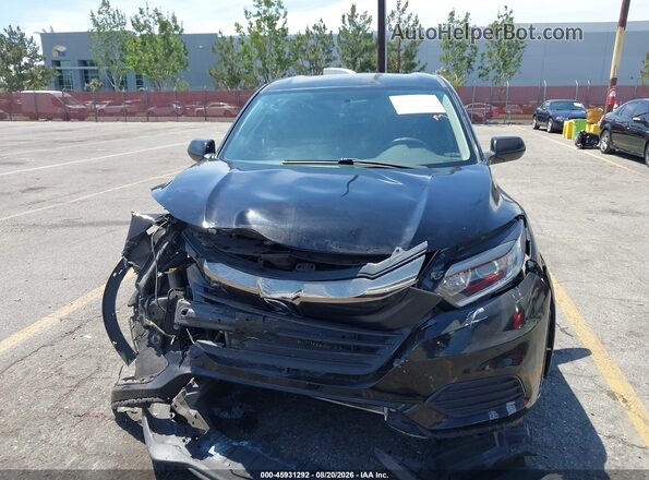 3CZRU6H3XLM722424 2020 HONDA HR-V Black Vista interior trasera