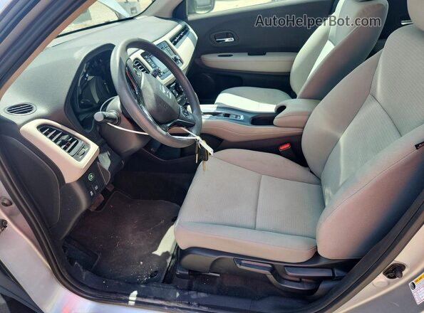 3CZRU6H3XLM734041 2020 HONDA HR-V Silver Vista interior delantera