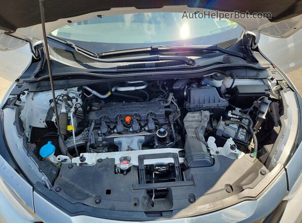 3CZRU6H3XMM731898 2021 HONDA HR-V White Vista del compartimento del motor