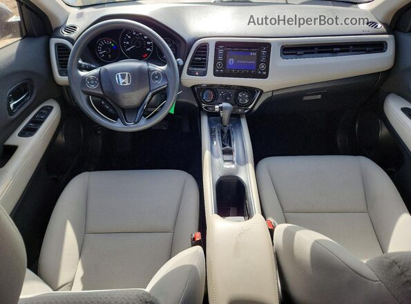 3CZRU6H3XMM737720 2021 HONDA HR-V White Առջևի վահանակի տեսք