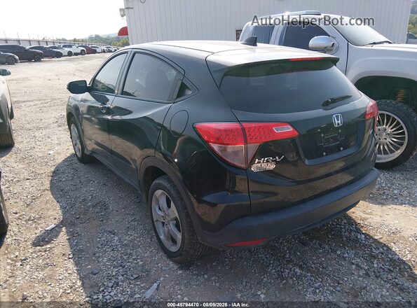 3CZRU6H50GM723105 2016 HONDA HR-V Черный Задняя левая четверть
