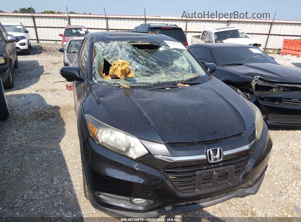 3CZRU6H50GM723105 2016 HONDA HR-V Черный Вид спереди
