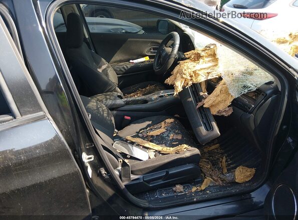 3CZRU6H50GM723105 2016 HONDA HR-V Черный Вид салона спереди