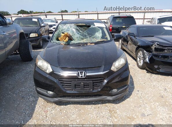 3CZRU6H50GM723105 2016 HONDA HR-V Черный Вид щитка приборов