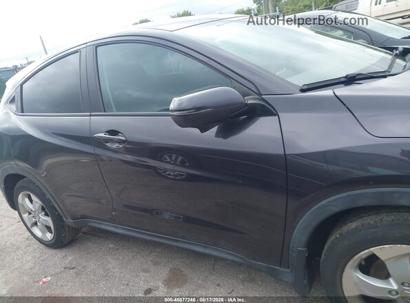 3CZRU6H50GM740552 2016 HONDA HR-V Black Вид задньої частини салону